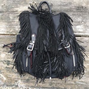 MZ Wallace Marlena fringe backpack